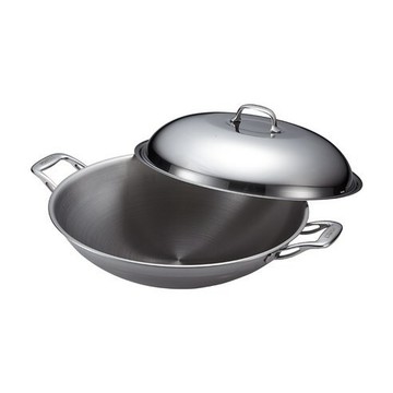 [福利商品]26_perfect-理想-義大利7層複合金雙耳炒鍋-33cm-1個