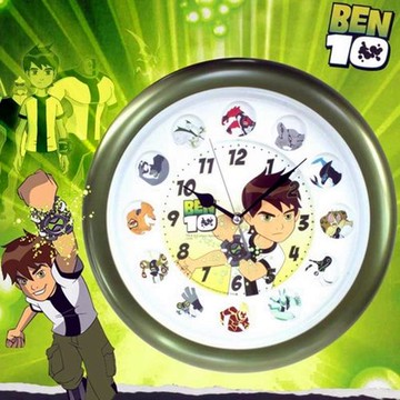 【BEN10田小班】外星小英雄 靜音大掛鐘