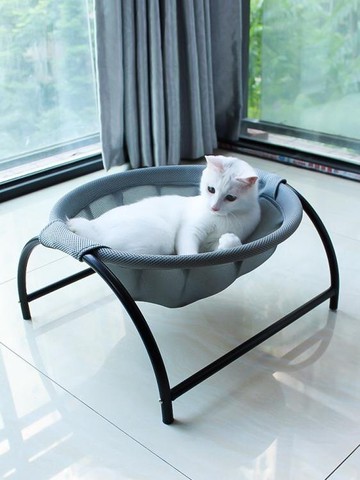 寵物網紅貓窩深度睡眠窩夏季貓屋夏天貓床貓咪吊床可拆洗四季通用 LX