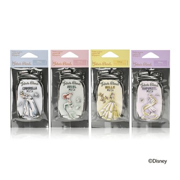 【John’s Blend】迪士尼公主香氛掛片(仙杜瑞拉/小美人魚/貝兒公主/長髮公主)
