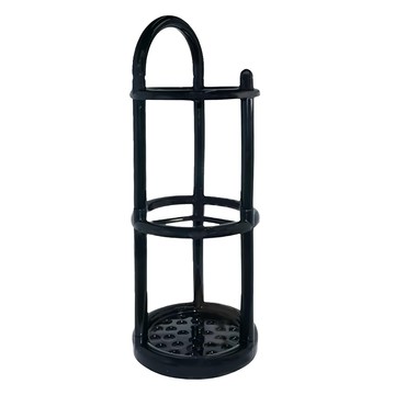 HA01雨傘架 聚丙烯(P.P) 台灣製造  73 x 27.5cm  黑色  1個