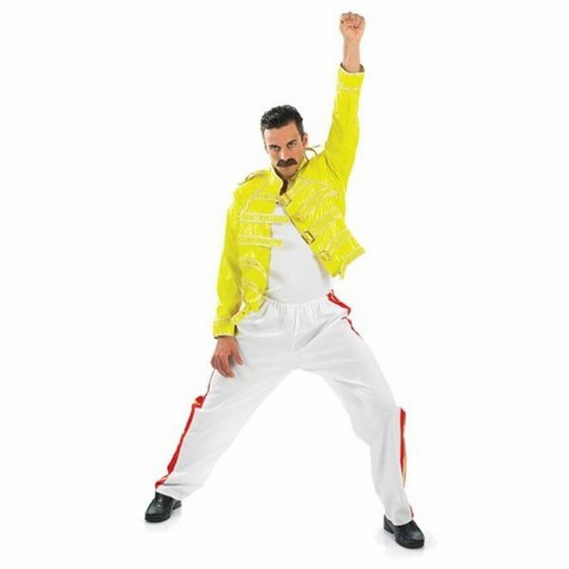 ８０年代 クイーン フレディマーキュリー 大人 男性用 ファンシー コスチューム Queen ロック コスプレ 通販 Lineポイント最大0 5 Get Lineショッピング