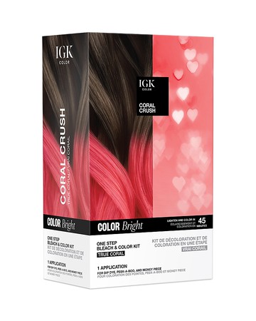 Igk Hair Color Bright One Step Bleach & Color Kit