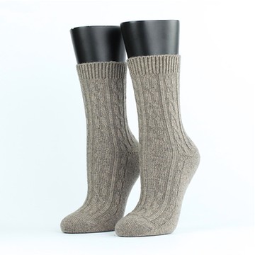 FOOTER除臭襪 Light．素色輕量休閒羊毛襪(W189-奶茶)