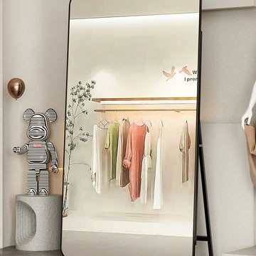 APP下單享點數9% 穿衣鏡服裝店專用瘦身試衣鏡顯高顯瘦全身落地鏡高清美顏直播鏡子