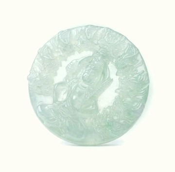 【屬牛虎本命佛】冰種翡翠虛空藏菩薩 | 天然緬甸玉翡翠A貨 |送禮