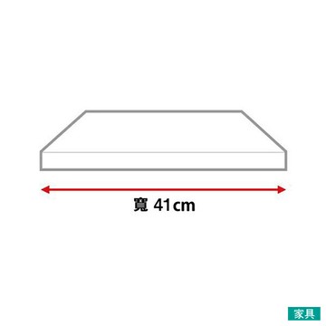 ◎(不可單獨訂購)組合式廚房櫃檯子件 天板 CT LIGARE D50-40CT WH NITORI宜得利家居
