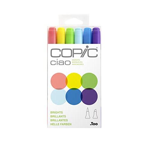 コピック Copic Marker Ciao Markers, Brights, by