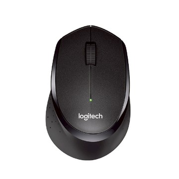 Logitech 羅技【M331】SILENT PLUS 無線靜音滑鼠 黑/藍/紅色