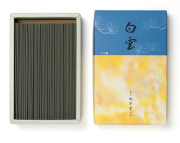 松榮堂 白雲 Hakuun White Cloud 線香【京線香系列 】大容量紙盒