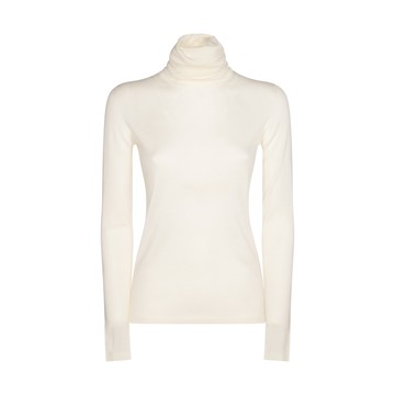 Max Mara - Cream Virgin Wool Palos Sweater