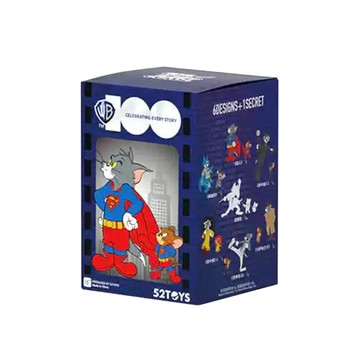 52TOYS TOM and JERRY 湯姆貓與傑利鼠華納100周年紀念系列盲盒手辦盒玩(單入隨機出貨)