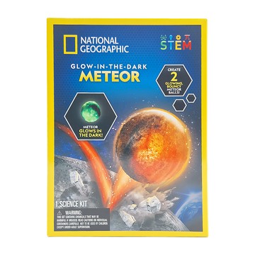 NATIONAL GEOGRAPHIC 國家地理 夜光流星彈跳球實驗套組  1盒