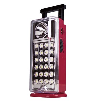 太星電工 夜巡俠彩色輕巧LED充電式照明燈 紅IF500R