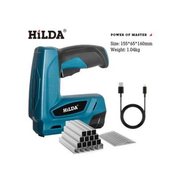 【HILDA】希爾達電動工具 碼釘槍 直釘槍 電動釘槍 ㄇ型 T型 家用、木工皆適宜