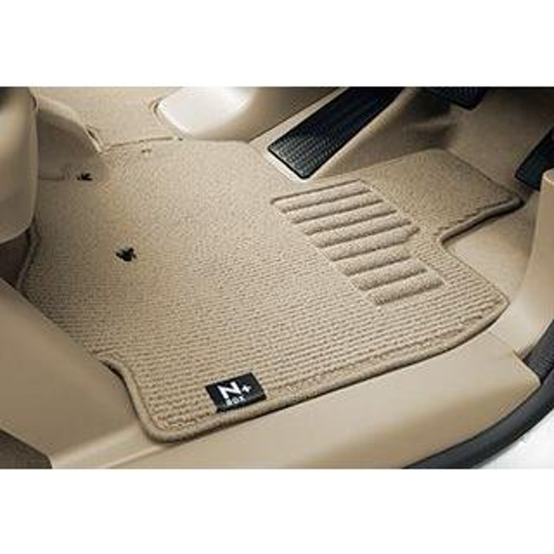 HONDA ホンダ NBOX + N-BOX + NBOXプラス 純正 フロアカーペットマット プレミアムタイプ ダークベージュ / ブラック  2013.12〜仕様変更 | LINEブランドカタログ