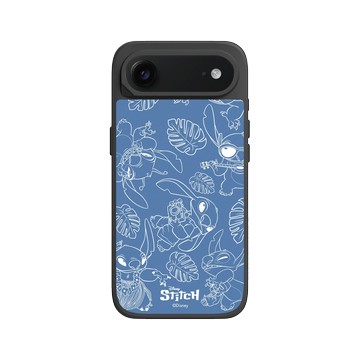 iPhone Air SolidX 黑 - 迪士尼-史迪奇 Disney Stitch - 夏威夷系列-線稿