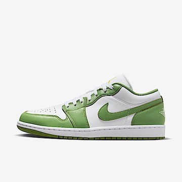 Nike Air Jordan 1 Low SE [HF4823-100] 男 休閒鞋 喬丹 經典 低筒 葉綠素 白綠