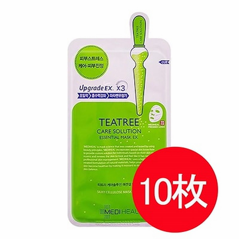 国内発送 ティーツリーエッセンシャルマスク 10枚 敏感肌ケア ニキビケア 通販 Lineポイント最大1 0 Get Lineショッピング