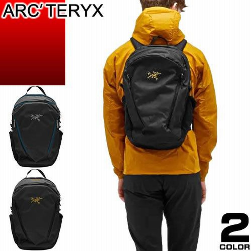 Arc'teryx 軽量ブラックリュック 26L ARC'TERYX 新品 アークテリクス Mantis 26 Backpack マンティス