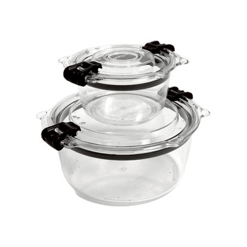 Latchlok 系列 TRITAN 保鮮盒 / 圓形2件套組