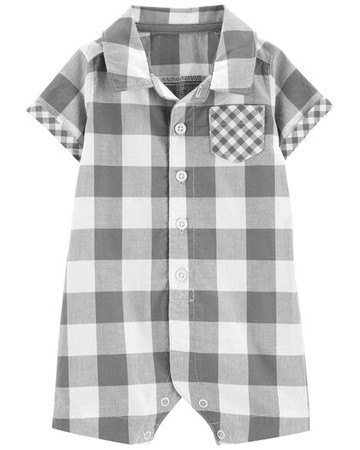 Baby Gingham Romper