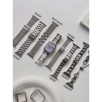 【多款式】小香風 適用 Apple watch 女士錶帶 40mm 41mm 44/45 蘋果iwatch7/4/5/6