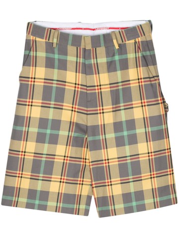 Charles Jeffrey Loverboy - Glasgow cotton shorts - men - Cotton - 30 - Green