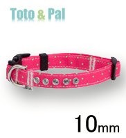 Toto&Pal 夏日點點項圈(10mm)-預購