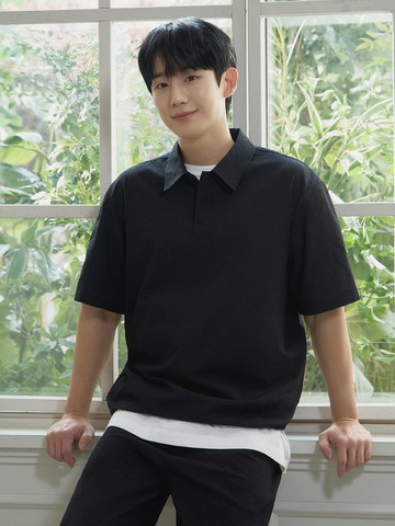 All Day Cool Two-Tone Seersucker Pull-over Semi-Overfit Short Sleeve Shirt [2colors]