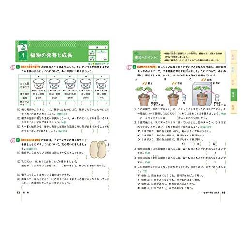 小学5年 全科の復習テスト 小学生向け問題集 もっとも大切な問題を完全チェック