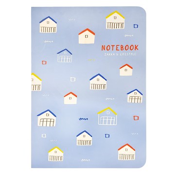 CCHING 青青文具 25K小宅生活雙面翻轉筆記 128張內頁  小宅生活  1本