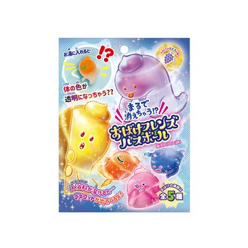 日本 NOL - 幽靈朋友們入浴球(泡澡球)-6入組(隨機出貨)