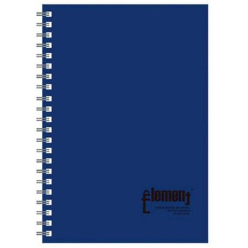 博崴PP線圈活頁筆記本/AD6011/18K/藍/95頁
