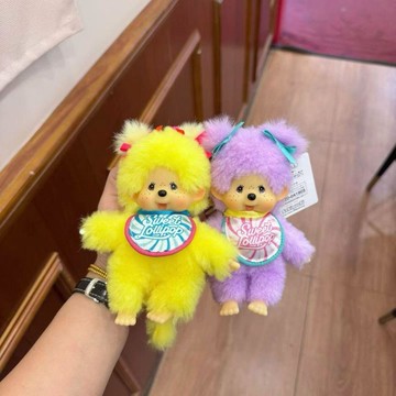 精品推薦🔥Monchhichi 蒙奇奇 可愛娃娃 絨毛玩偶 收藏 掛件 15CM蒙猴蒙奇奇Monchhichi情侶站姿