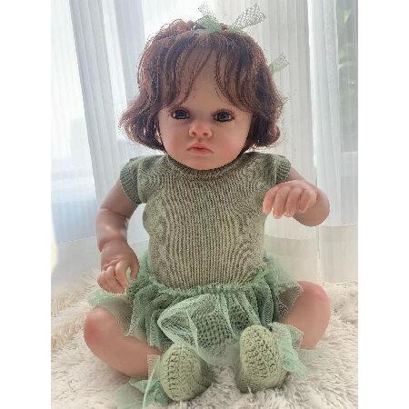 Pinky Reborn Baby Dolls 23 Inch Silicone Baby Doll Lifelike Reborn