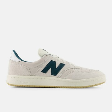 New Balance 紐巴倫 T500 [M5002DX] 男女 休閒鞋 復古鞋 麂皮 簡約 穿搭 灰白 綠