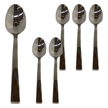 ZWILLING 雙人 濃縮咖啡勺6件組  銀色  1組