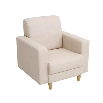 【多瓦娜】帕斯尼貓抓皮時尚單人沙發/三色卡其