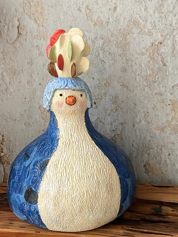 愛漂釀的花花鴨 - 藍