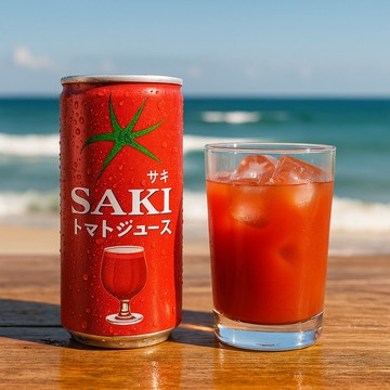 MUCH主幼商場番茄汁韓國 SAKI  無鹽(手提紙箱15瓶入)