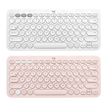 3C精選【史代新文具】羅技Logitech  K380 珍珠白/玫瑰粉 跨平台藍牙鍵盤