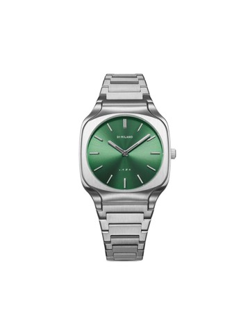 D1 Milano - Square Bracelet 37mm - unisex - stainless steel - 37 - Green