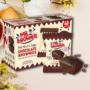 Mr.Brownie~巧克力布朗尼(40入／盒) ※限宅配