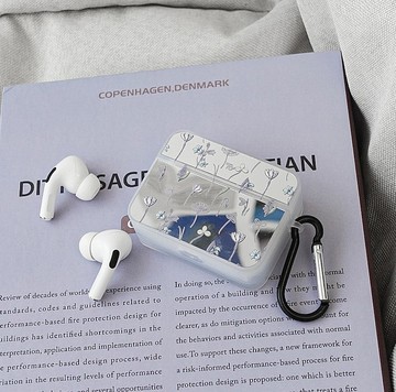 鏡面小方盒AirPods保護殻【一個小花盒 FlowerBox vol.37】