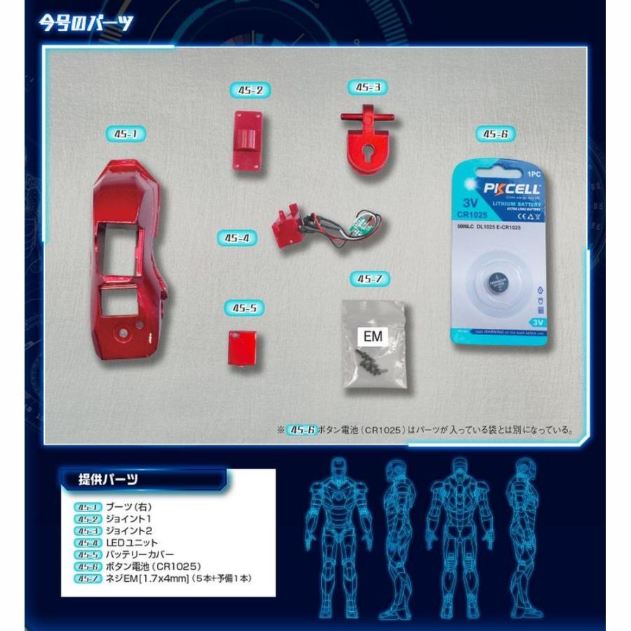 アイアンマン　第45号　デアゴスティーニ