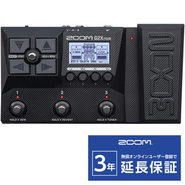 ZOOM G2X FOUR ギターエフェクター [宅配便]