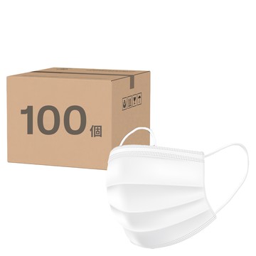 comet KF-AD防飛沫口罩 獨立包裝  100入  1盒  白色