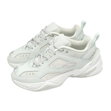 Nike 休閒鞋 Wmns M2K Tekno 女鞋 綠 白 老爹鞋 復古 厚底 增高 AO3108-010