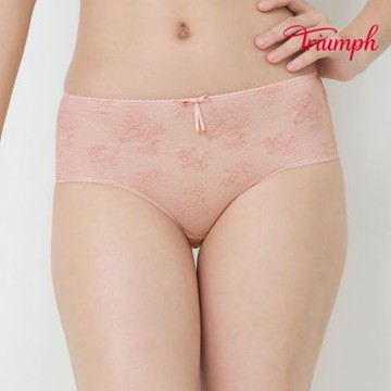 澎澎氣墊 望月系列 中腰平口內褲 夢幻粉